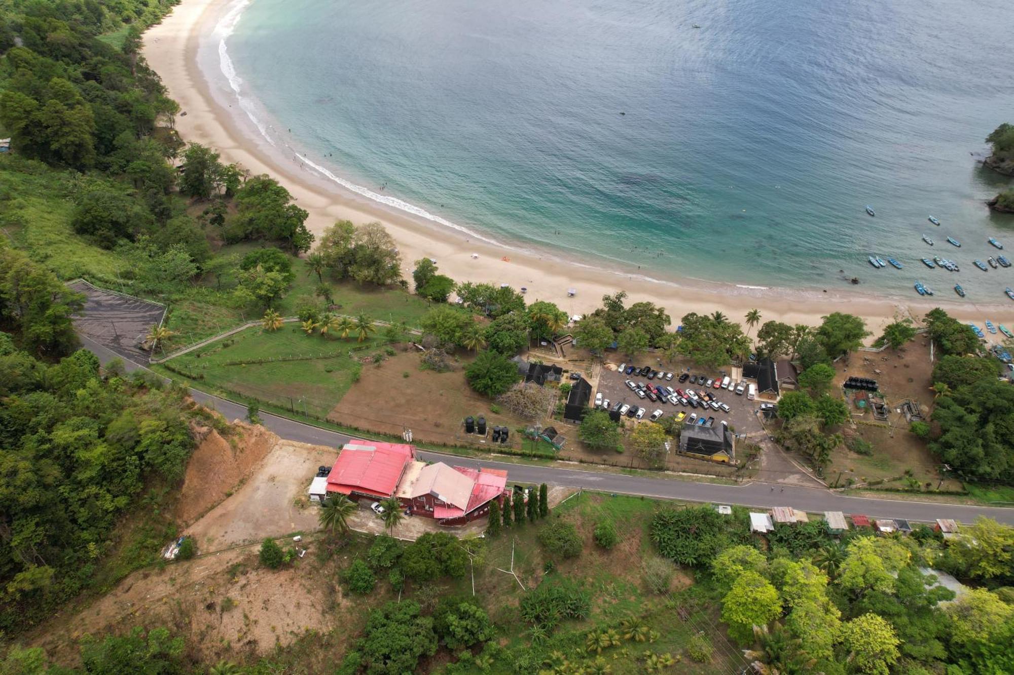 Las Cuevas Beach Lodge Esterno foto
